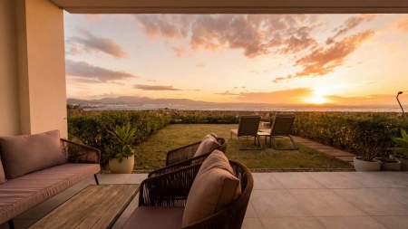 Appartement eerste lijn Cala Gració zeezicht zwembad